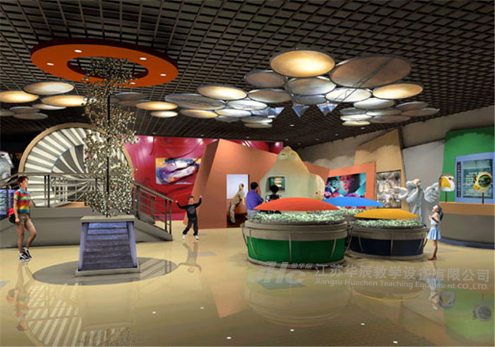 科技館展覽展示設(shè)計圍繞主題形成整體設(shè)計體系