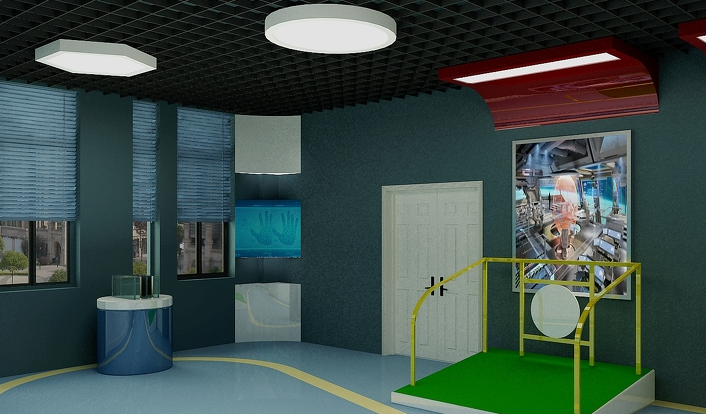 現(xiàn)代科技館設計