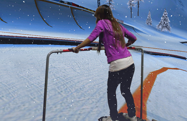 虛擬滑雪橇體驗