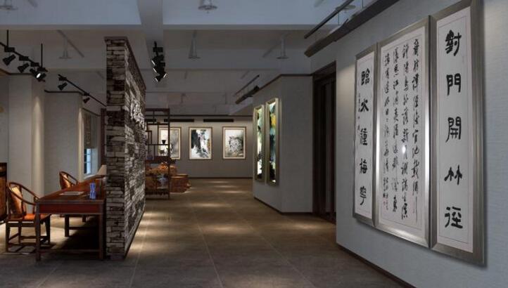 書畫展廳設(shè)計(jì)